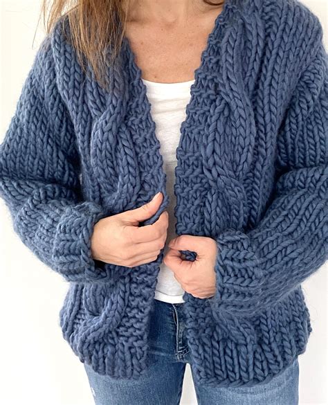 free bulky knit cardigan patterns.